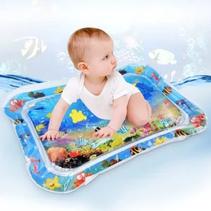 Alfombra de juego acuatica para bebes inflable